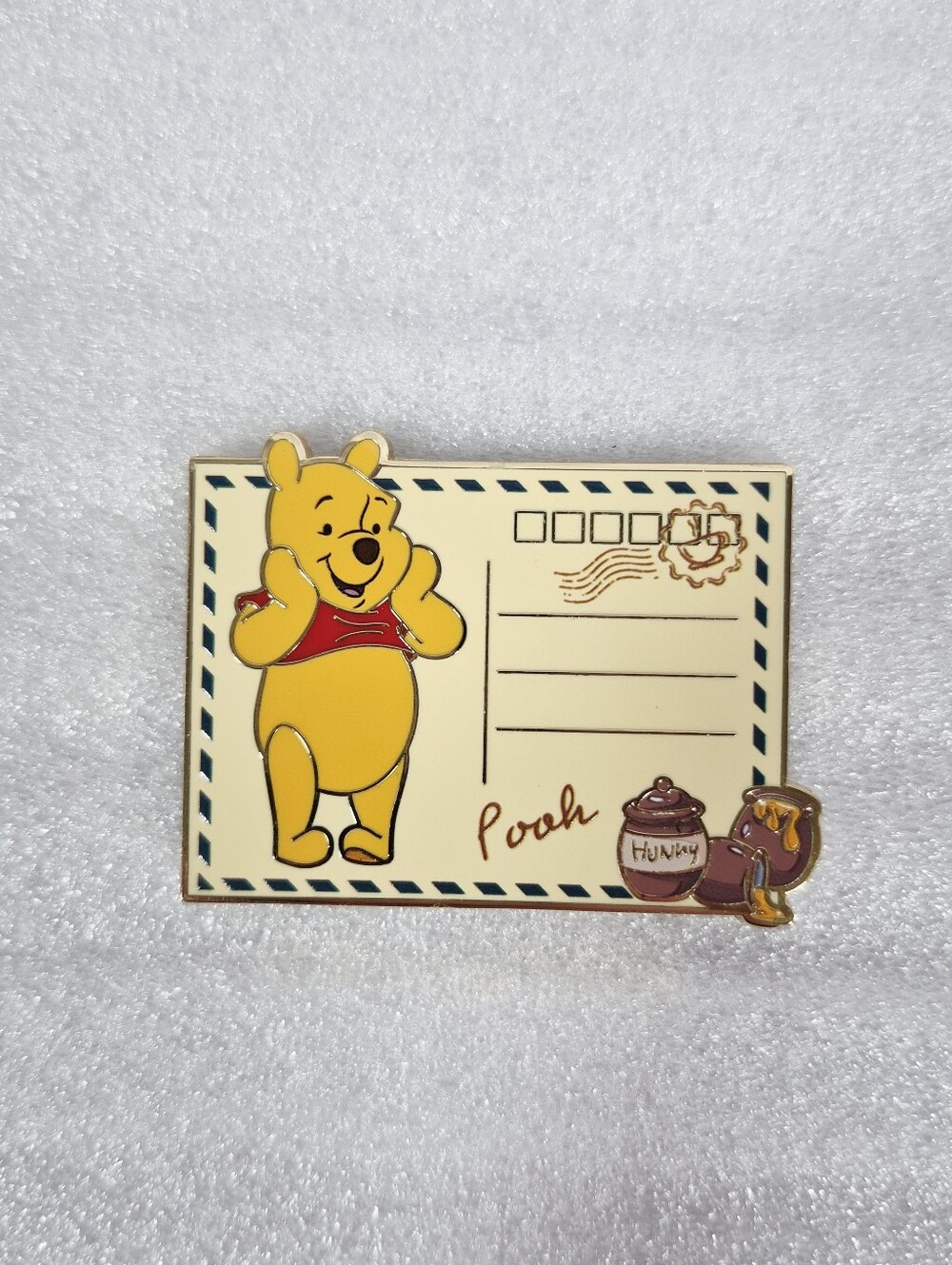 NWOT Blind Box Disney Winnie-the-Pooh Enamel Postcard Magnet